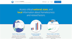 Desktop Screenshot of homelessnessanalytics.org